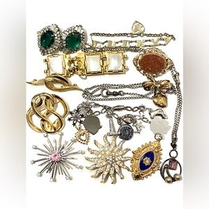 Vintage Costume Jewelry Lot